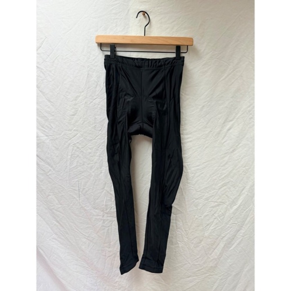 Canari Unisex Black Padded Cycling Tights Medium Bike‎ Pants Athletic